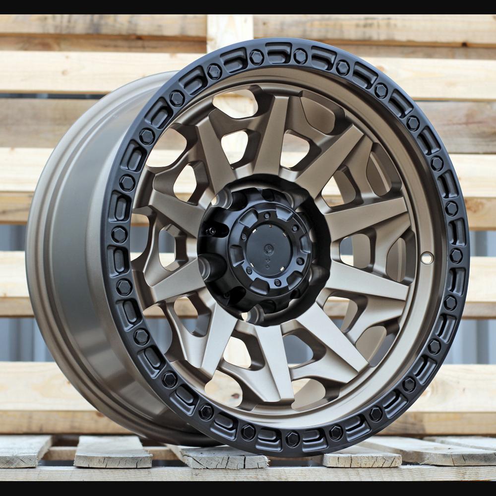 Alloy Wheel R17x8.5J  5X150  ET  M12  110.5  H1031  Matt Bronze + Black Lip (YYMBL)  For 4X4  (P2)