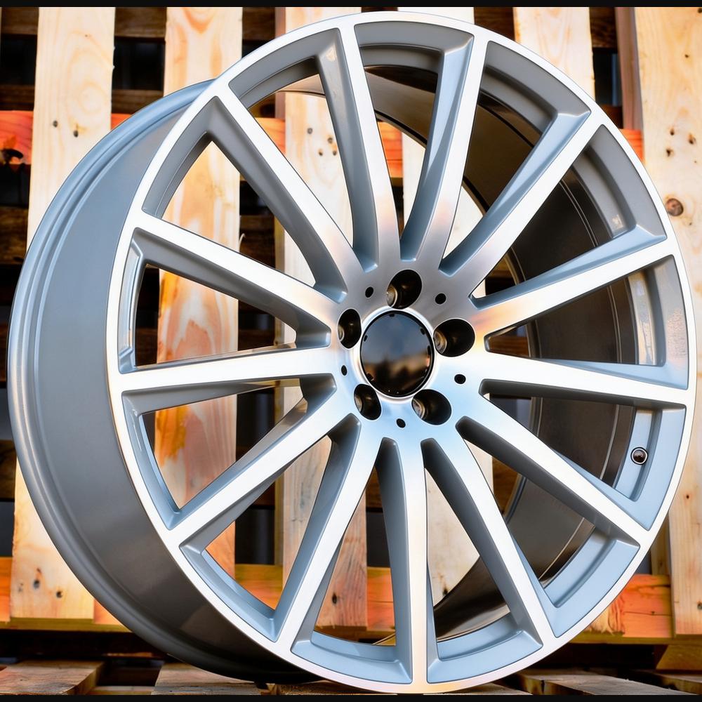 Alloy Wheel R21x10J  5X112  ET  44  66.6  H3524F  Grey Polished (MG)  For MER  (Z5)  (HYBRID FORGED Rear+Front)