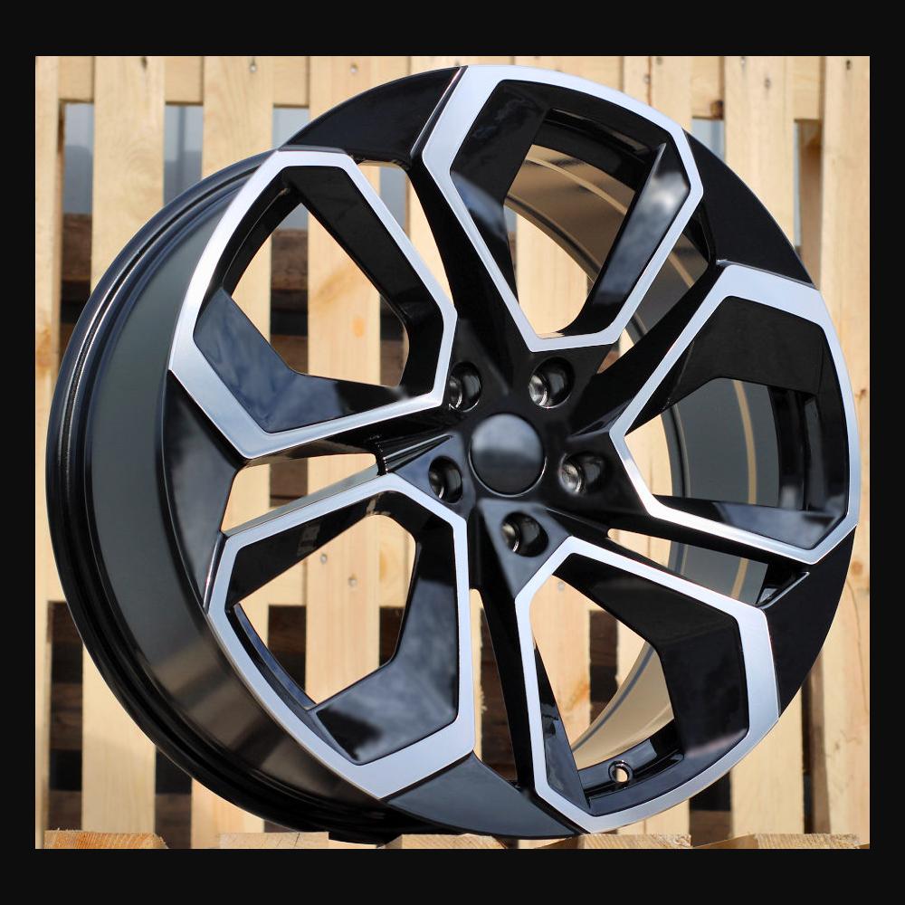 Alloy Wheel R17x7J  5X112  ET  46  57.1  I5561  (YF5561)  Black Polished (MB)  For SKODA  (P1+K7)  (HYBRID FORGED)