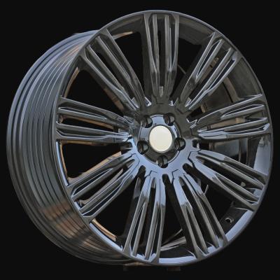 Alloy Wheel R22x9.5J  5X120  ET  45  72.6  XE136  (H716F)  Black (BL)  For LAND  (K7)  (HYBRID FORGED)