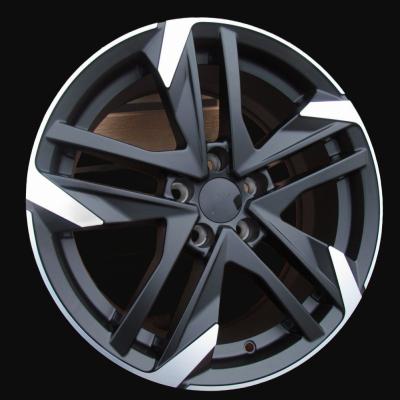 Alloy Wheel R17x7.5J  5X108  ET  44  65.1  XE170  (BK5788)  Black Polished Half Matt (MBHM)  For PEUG  (L6+Z4)