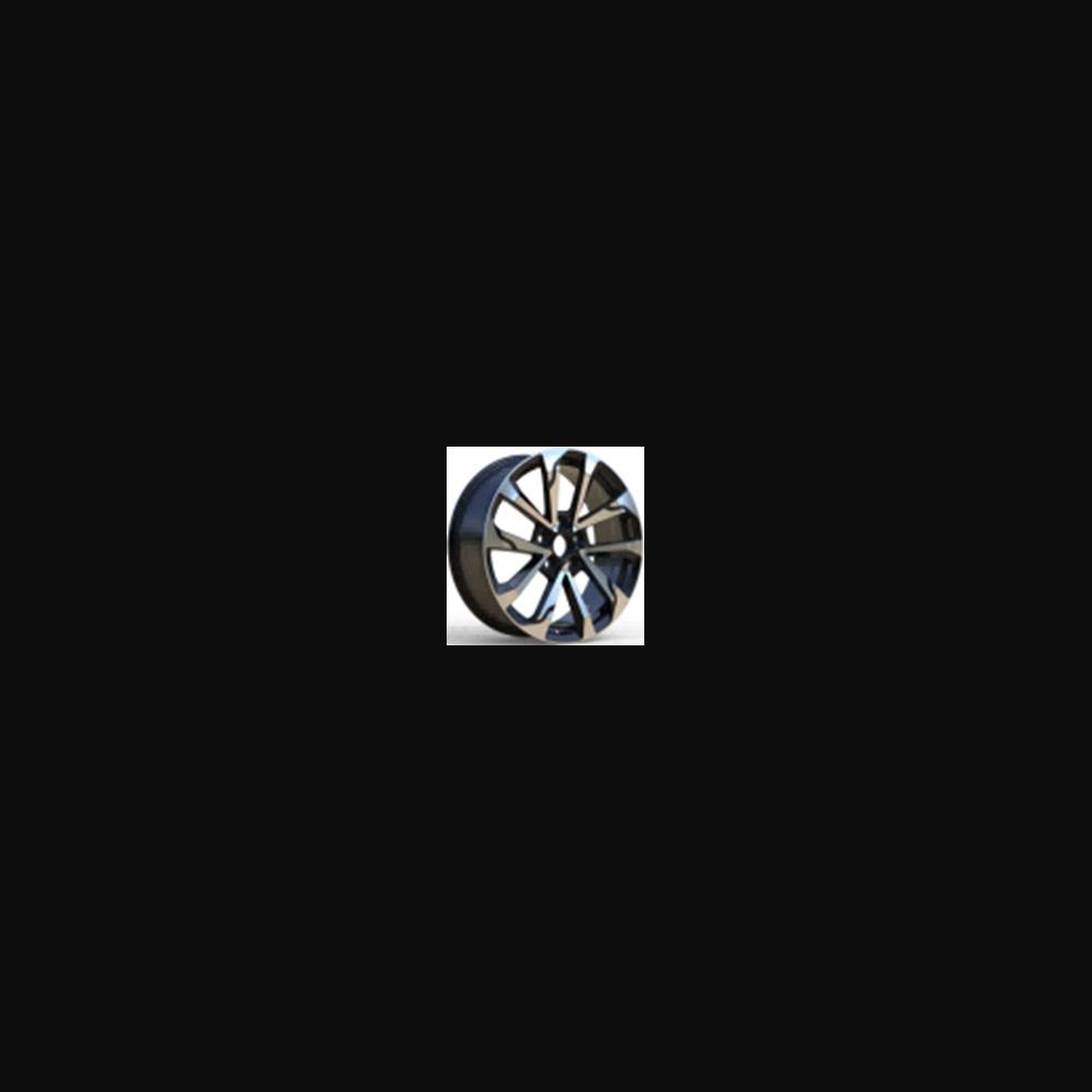 Alloy Wheel R18x7.5J  5X114.3  ET  40  60.1  FBX416  Black Polished (MB)  For TOYOT
