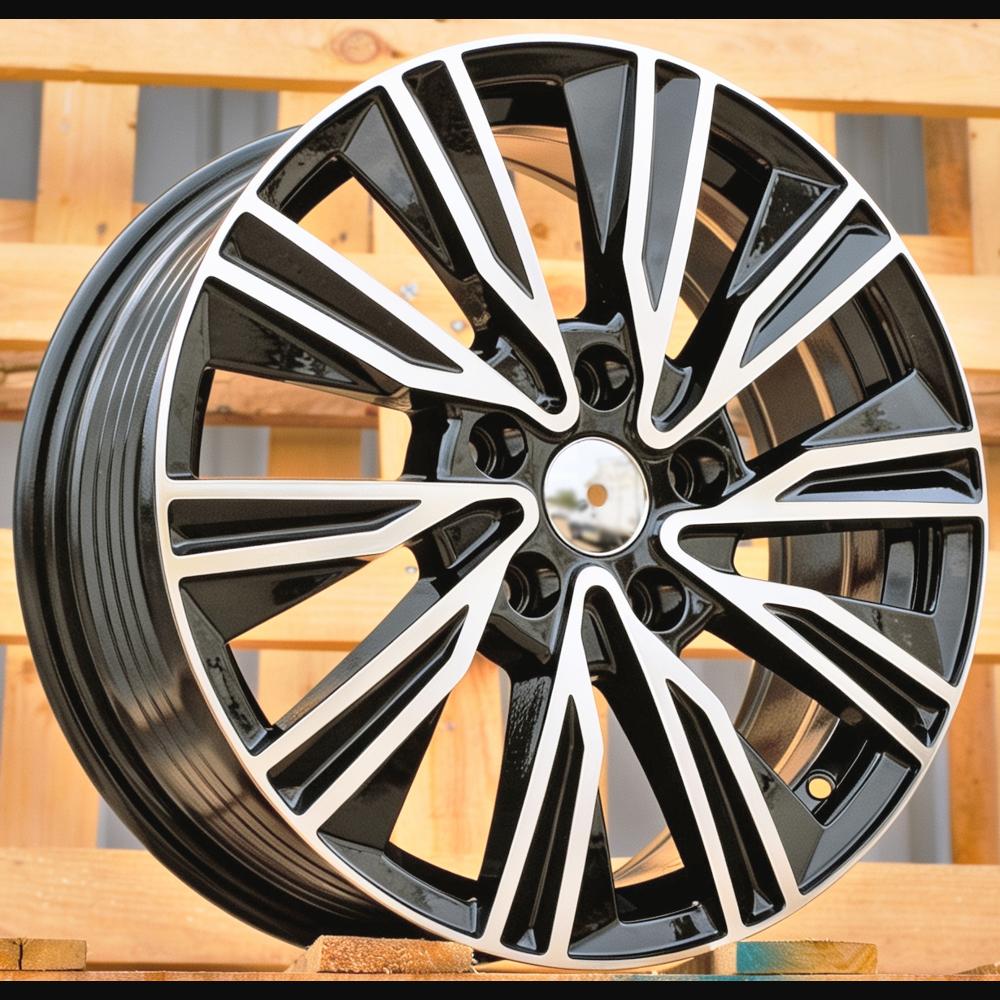Alloy Wheel R17x7J  5X120  ET  55  65.1  IN3651F  Black Polished (MB)  For VW