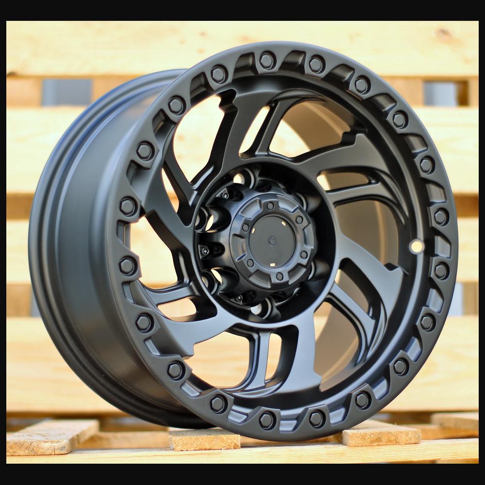 Alloy Wheel R15x8J  6X139.7  ET  0  110.1  A6278  Black Half Matt (BLHM)  For 4X4  (P)