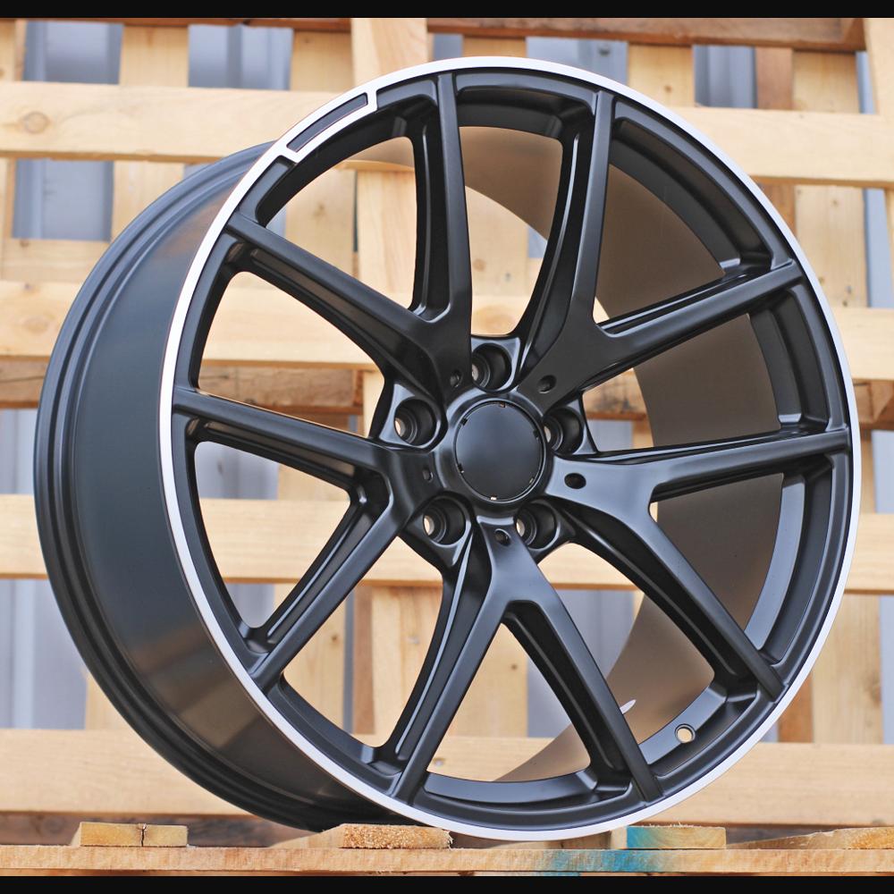 Alloy Wheel R21x10J  5X130  ET  33  84.1  A8221  Black Matt+Polished Lip (BMPL)  For MER  (P+Z1)