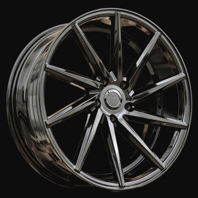 Alloy Wheel R19x8.5J  5X114.3  ET  40  73.1  B1059  Black (BL)  For RACIN  (Z4+Z2)  (RIGHT SIDE (Style Vossen))