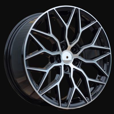 Alloy Wheel R17x7.5J  5X114.3  ET  40  73.1  B5812  Black Polished (MB)  For RACIN  (R+Z4)  (Vossen Style)