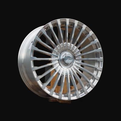 Alloy Wheel R23x10J  5X112  ET  40  66.6  F138  Full Polished (FPL)  For MER  (P1)  (HYBRID FORGED Rear+Front)