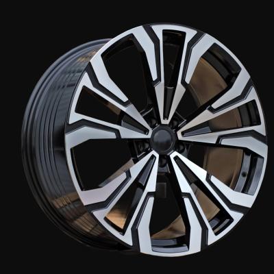 Alloy Wheel R22x10.5J  5X112  ET  43  66.6  FBX307  Black Polished (MB)  For BMW  (Z5)  (HYBRID FORGED New X7 Rear+Front)