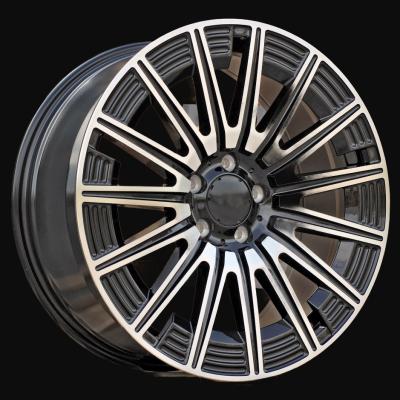 Alloy Wheel R19x8.5J  5X112  ET  35.5  66.6  FLB005  (H3176F)  Black Polished (MB)  For MER  (K8)  (HYBRID FORGED)