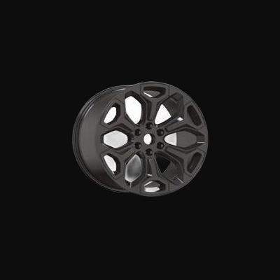 Alloy Wheel R22x9J  6X139.7  ET  19  78.1  D2433  Gloss Black (GB)  For 4X4  (K3)