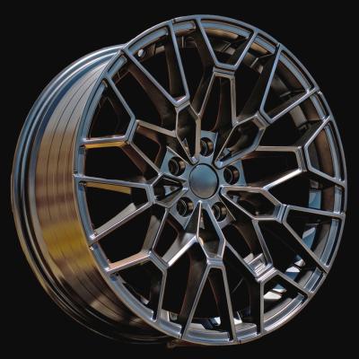 Alloy Wheel R19x9.5J  5X120  ET  38  72.6  I0384  Black Half Matt (BLHM)  For BMW  (Z5)  (Rear+Front)