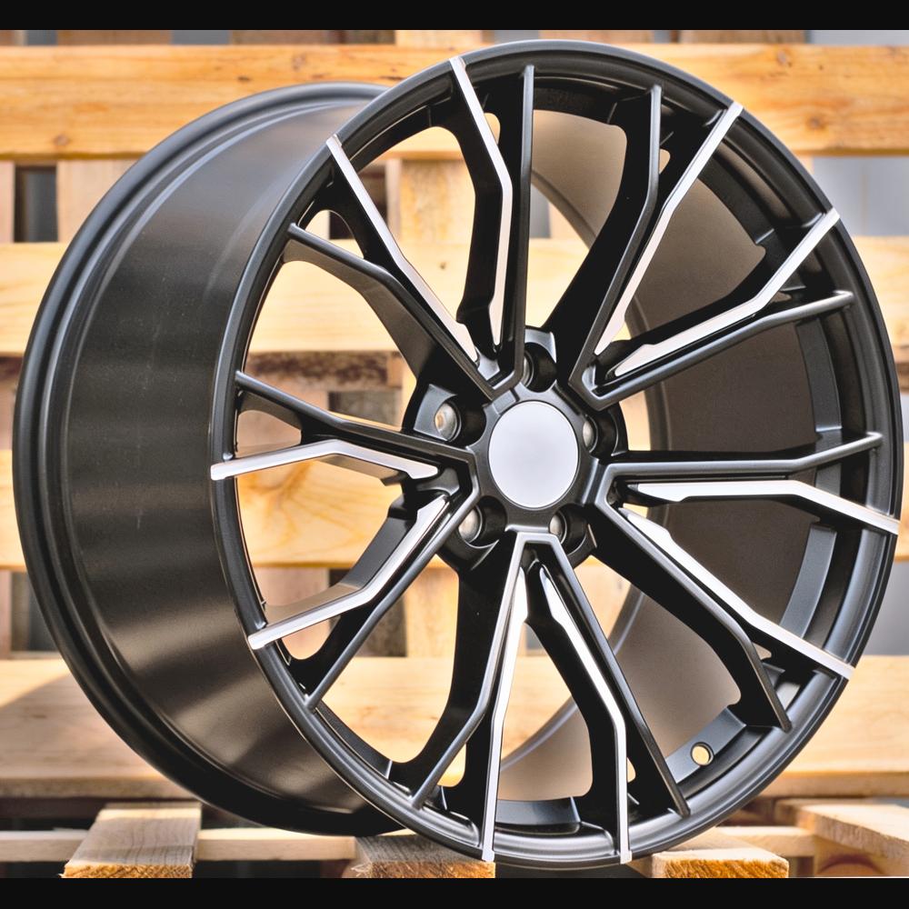 Alloy Wheel R19x9.5J  5X120  ET  38  72.6  A5385  (XFE290)  Black Half Matt (BLHM)  For BMW  (K4+P1)  ((REAR+FRONT))