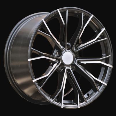 Alloy Wheel R19x9.5J  5X120  ET  38  72.6  A5385  (XFE290)  Black Half Matt (BLHM)  For BMW  (K4+P1)  ((REAR+FRONT))