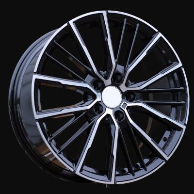 Alloy Wheel R19x8J  5X112  ET  50  66.6  A5824  (IN3612F)  Black Polished (MB)  For BMW  (K7+Z3)  (HYBRID FORGED BMW 1(F40)/ 2(F44))