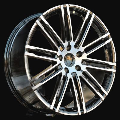 Alloy Wheel R21x10J  5X112  ET  19  66.5  B1026  (LU1293)  Black Polished (MB)  For PORCH  (K4+P1+Z6)  (REAR+FRONT)