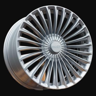 Alloy Wheel R20x8.5J  5X112  ET  43  66.6  3S198  Silver Shining (SS)  For HAXER  (P)  (HYBRID FORGED (For car Mercedes Benz)(Rear+Front))