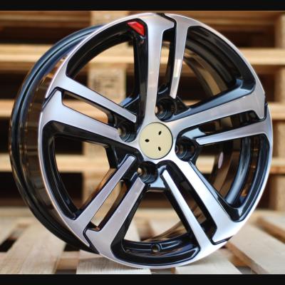 Alloy Wheel R16x6.5J  4X108  ET  25  65.1  A5017  (BK5447)  Black Polished (MB)  For PEUG  (D4+K4)
