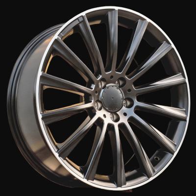 Alloy Wheel R18x8.5J  5X112  ET  48  66.6  B1048  Black Half Matt+Polished Lip (BLHMPL)  For MER  (Z3)
