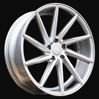 Alloy Wheel R19x8.5J  5X120  ET  35  72.6  B1058  Machined Silver (MS)  For RACIN  (Z3+P+P1)  (LEFT SIDE (Style Vossen))