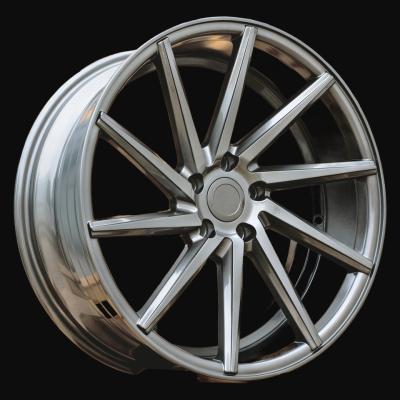 Alloy Wheel R20x10J  5X120  ET  40  72.6  B1058  Grey (GR)  For RACIN  (P+K4)  ((AKC 90 Eur) Style Vossen)
