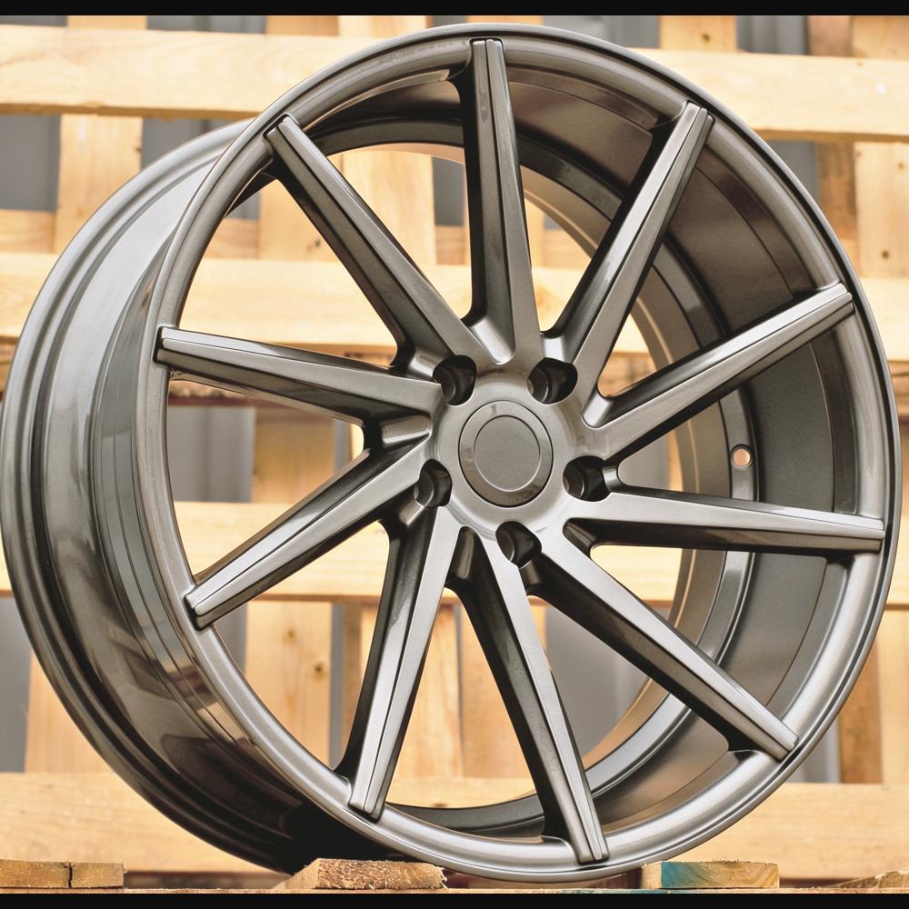 Alloy Wheel R20x10J  5X112  ET  40  66.5  B1059  Grey (GR)  For RACIN  (P)  (RIGHT SIDE (Style Vossen))