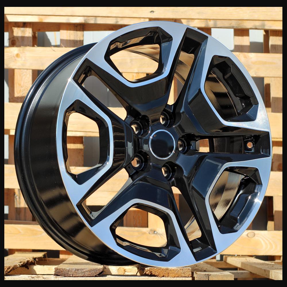 Alloy Wheel R18x8J  5X114.3  ET  35  60.1  B1092  Black Polished (MB)  For TOYOT  (P)