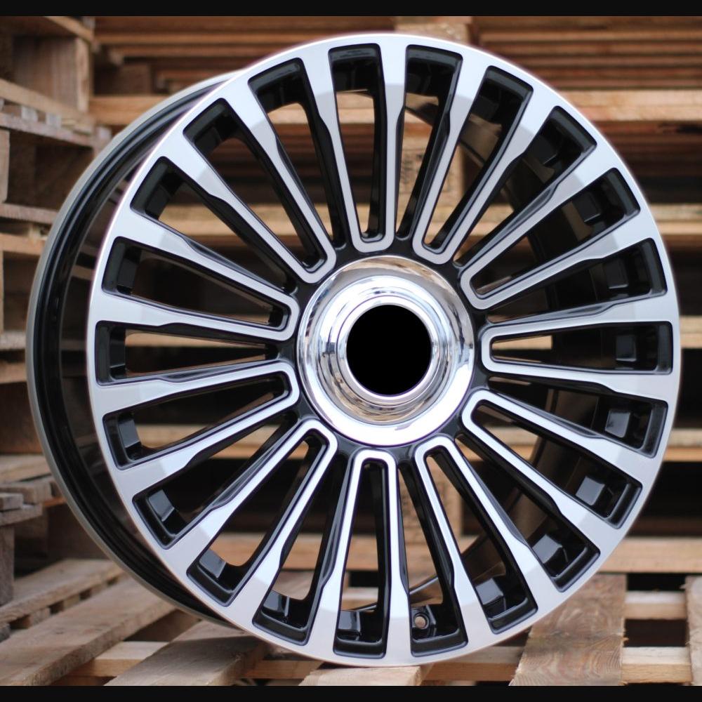 Alloy Wheel R21x9.5J  5X130  ET  40  84.1  B1365  Black Polished (MB)  For LAND  (K7)  ((AKC 140 Eur) MANSORY)