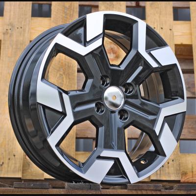 Alloy Wheel R16x6J  4X100  ET  40  60.1  B1407  Black Polished (MB)  For DACIA  (L6)