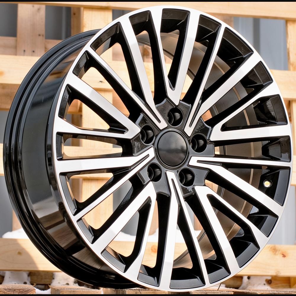 Alloy Wheel R17x7J  5X120  ET  55  65.1  B1515  (BYF1515)  Black Polished (MB)  For VW  (Z7)  (HYBRID FORGED 4X4)