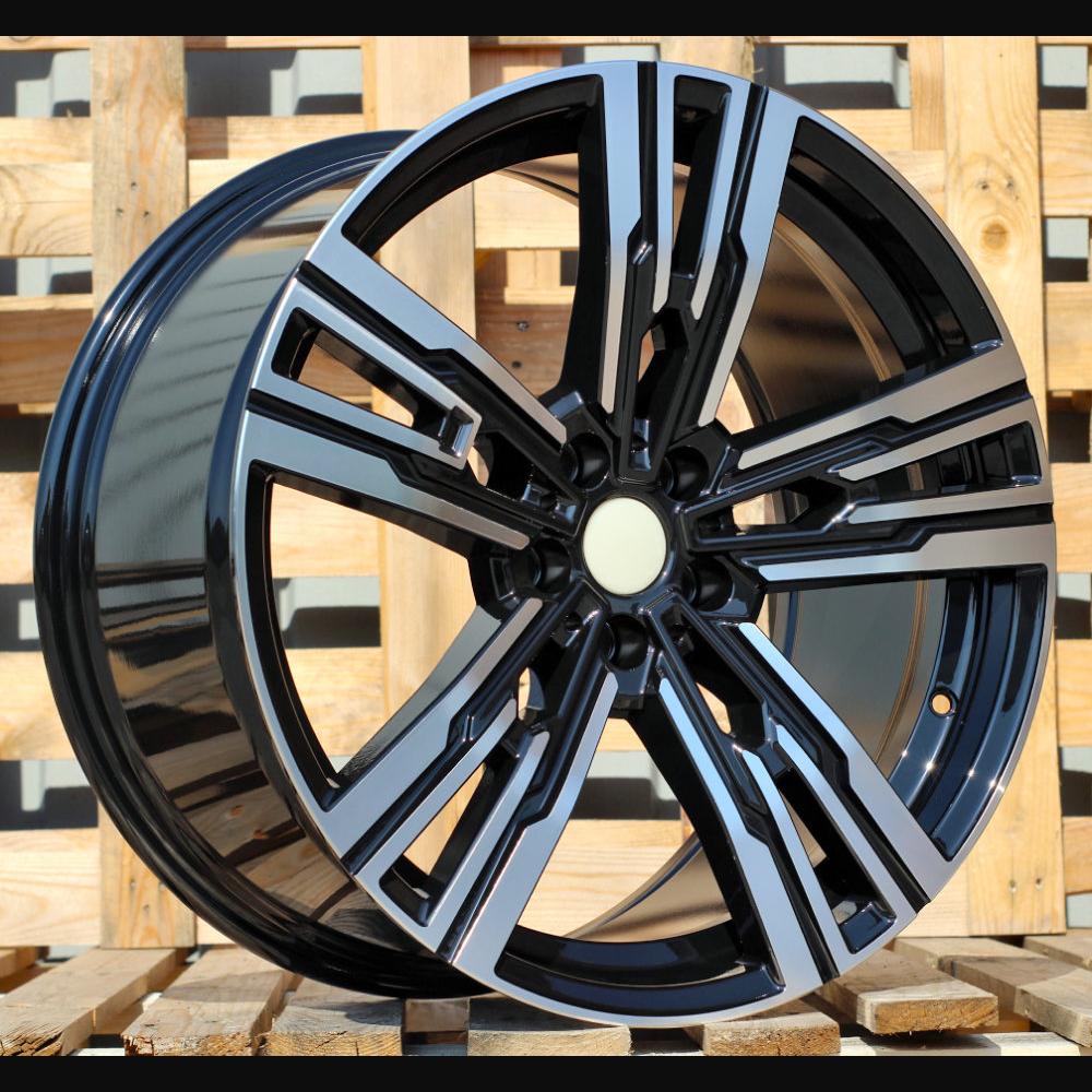 Alloy Wheel R21x10J  5X112  ET  41  66.6  B1831  Black Polished (MB)  For BMW  (Z4)  (Rear+Front)
