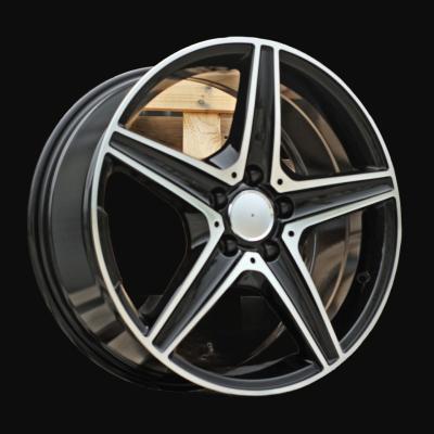 Alloy Wheel R18x7.5J  5X112  ET  44  66.6  B5052  (LU1334)  Black Polished (MB)  For MER  (P1)
