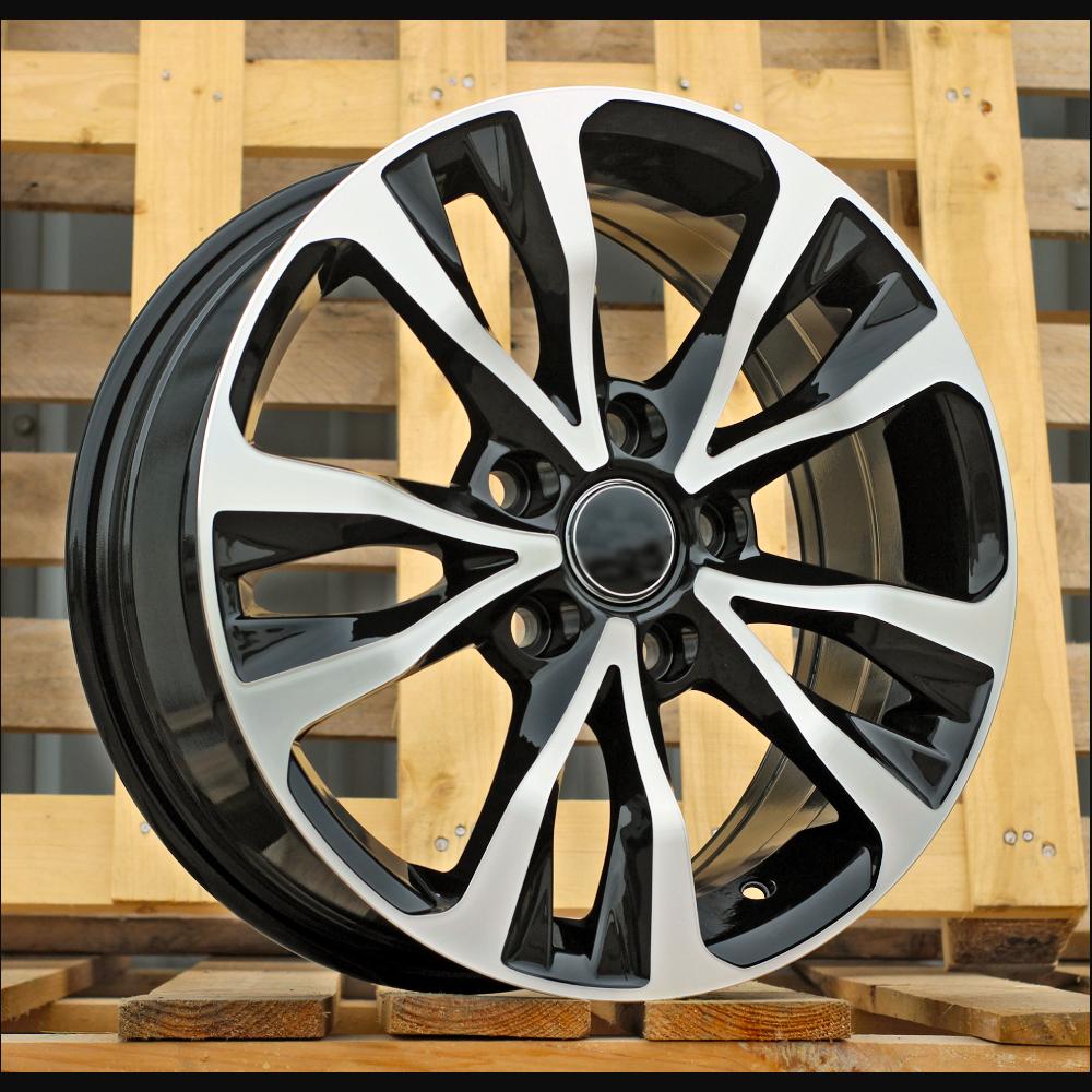Alloy Wheel R16x6.5J  5X114.3  ET  40  60.1  B5212  Black Polished (MB)  For TOYOT  (R+P)