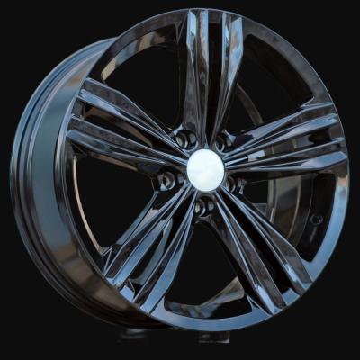 Alloy Wheel R16x7J  5X112  ET  43  57.1  B5293  Black (BL)  For VW  (D2+K2+R)