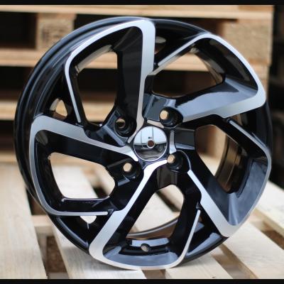 Alloy Wheel R15x6.5J  4X108  ET  25  65.1  B5714  Black Polished (MB)  For CITRO  (R)