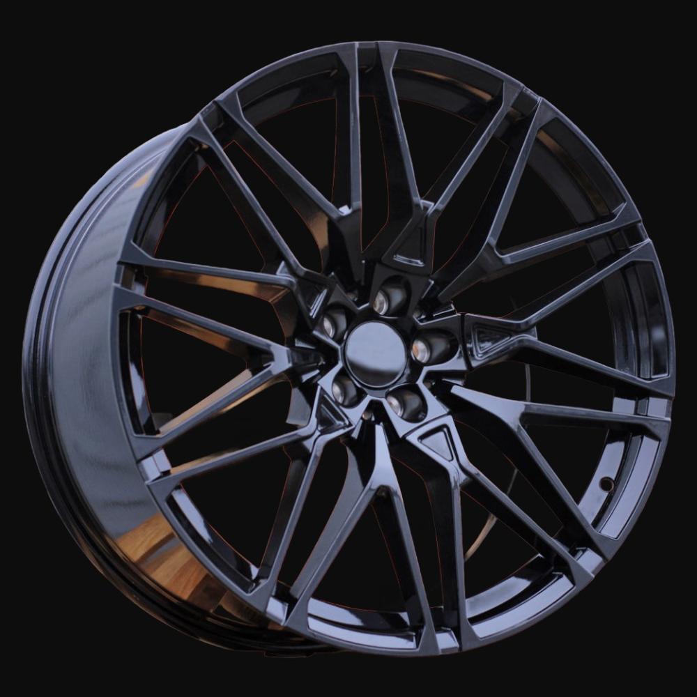 Alloy Wheel R20x11.5J  5X120  ET  38  74.1  B5771  Black (BL)  For BMW  (K4+P)  (Rear+Front)