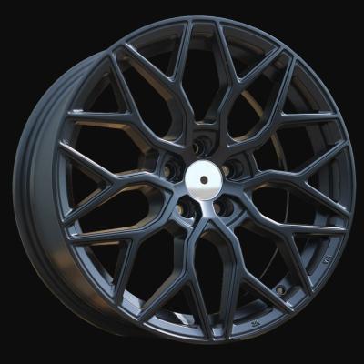 Alloy Wheel R17x7.5J  5X112  ET  40  66.5  B5812  Black (BL)  For RACIN  (P)  (Style Vossen)