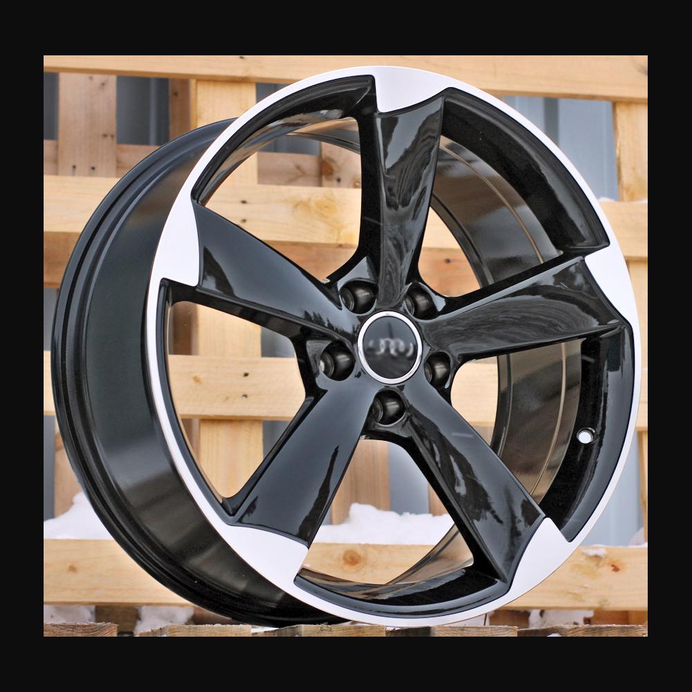 Alloy Wheel R19x8.5J  5X112  ET  32  66.5  BK217  (BY939)  Black Polished (MB)  For AUD  (Z3)