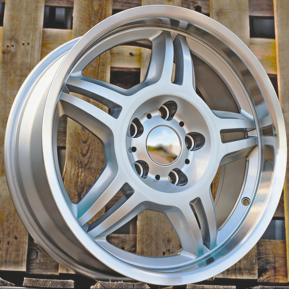 Alloy Wheel R17x8J  5X120  ET  35  72.6  BK657  Silver+Polished Lip (SP)  For BMW  (R)