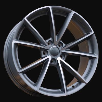 Alloy Wheel R18x8J  5X112  ET  42  66.5  BK703  (IN5416/TS990)  Grey Polished (MG)  For AUD  (A+P2+K8)