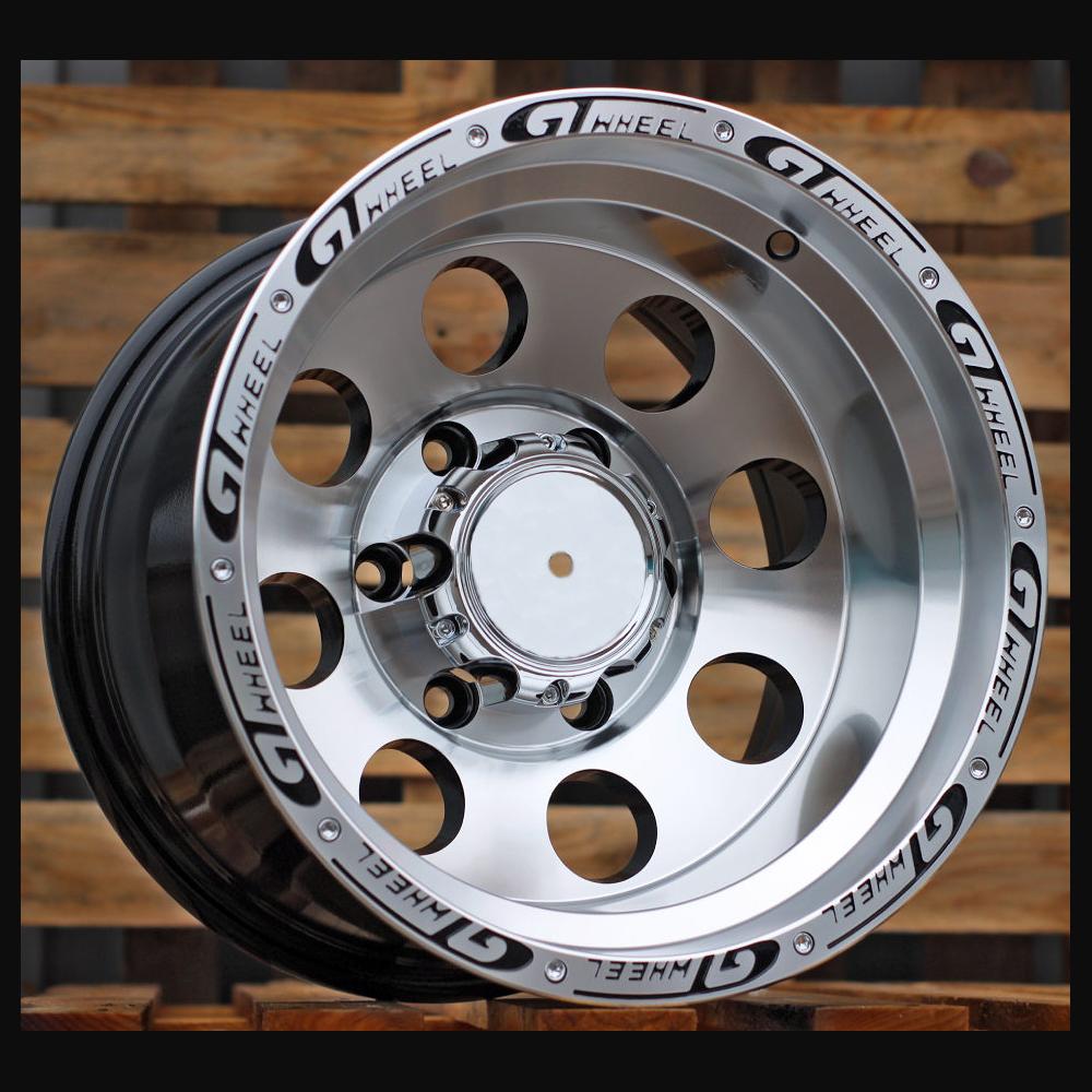 Alloy Wheel R16x10J  6X139.7  ET  M10  106.1  BY531  Black Polished (MB)  For 4X4  (Z1)