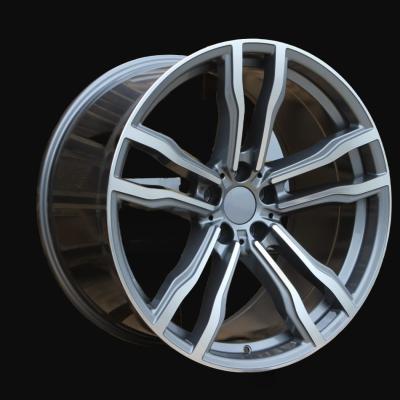 Alloy Wheel R21x10.5J  5X120  ET  45  74.1  BY588  (DLJ588)  Grey Polished+Powder Coating (MGPC)  For BMW  (P1)  ())