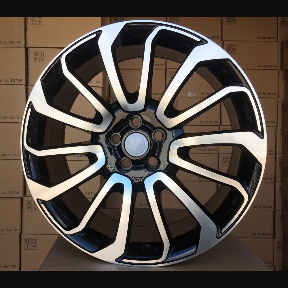 Felge R21x9.5J  5X120  ET  49  72.6  BY959  (FBX196)  Black Polished (MB)  For LAND  (P2)  (HYBRID FORGED)