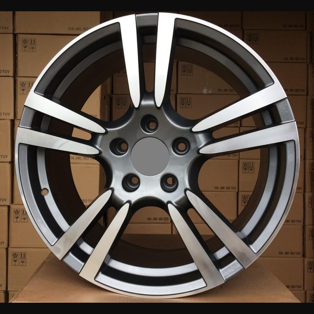 Alloy Wheel R20x11J  5X130  ET  67  71.6  E946  (BY249)  Grey Polished (MG)  For PORCH  (N2)  (Rear+Front)