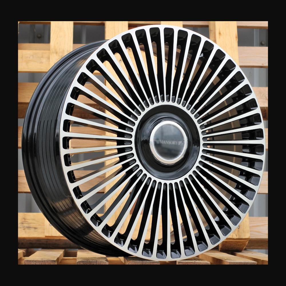 Alloy Wheel R20x8.5J  6X139.7  ET  45  95.1  F3039  Black Polished (MB)  For 4X4  (K3)  (HYBRID FORGED Style MANSORY)