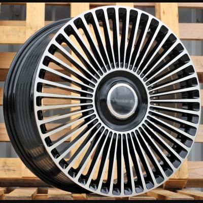 Alloy Wheel R20x8.5J  6X139.7  ET  45  95.1  F3039  Black Polished (MB)  For 4X4  (K3)  (HYBRID FORGED Style MANSORY)