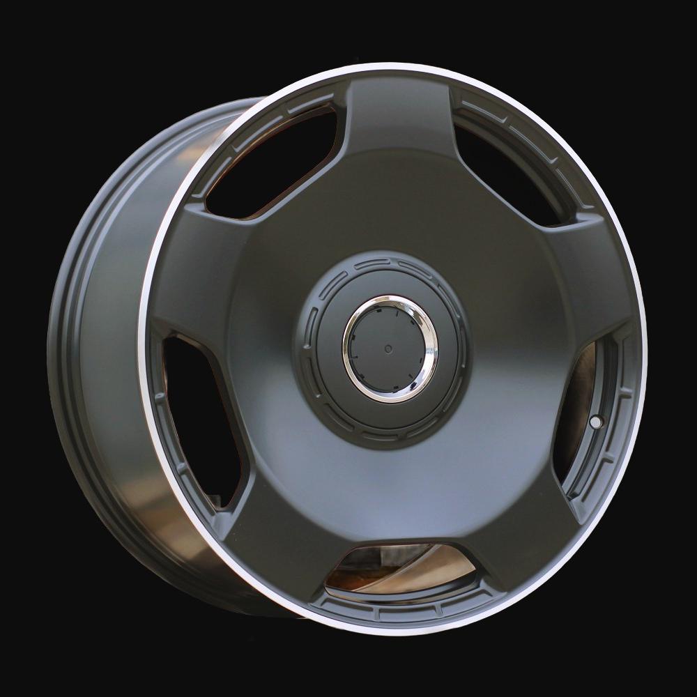 Alloy Wheel R20x9.5J  5X130  ET  35  84.1  F5133  (BYF3111)  Black Half Matt+Polished Lip (BLHMPL)  For MER  (Z1+Z2)  (HYBRID FORGED MONOBLOCK)