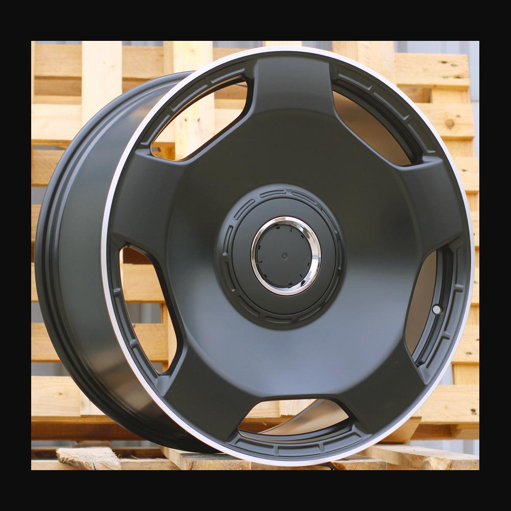 Alloy Wheel R20x9.5J  5X112  ET  35  66.6  F5133  (BYF3111)  Black Half Matt+Polished Lip (BLHMPL)  For MER  (Z2)  (HYBRID FORGED MONOBLOCK Rear+Front)