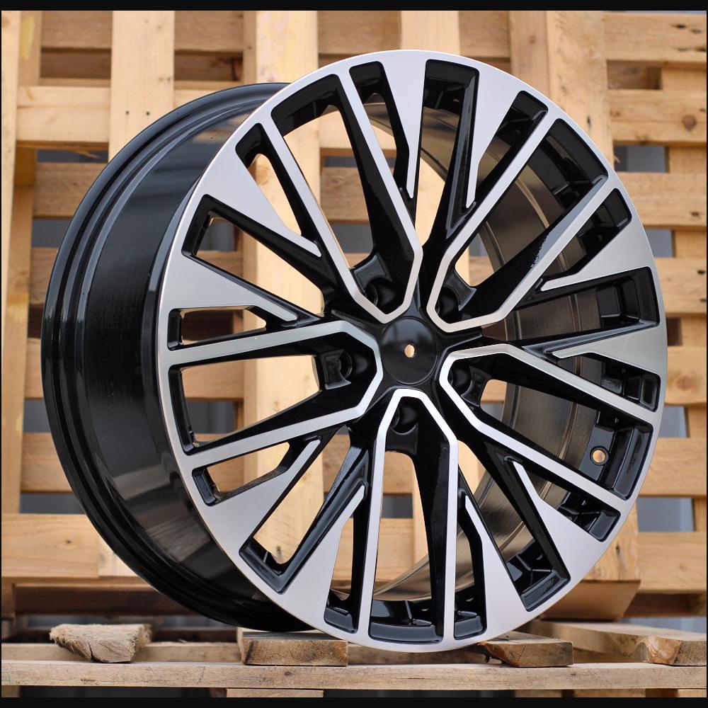 Alloy Wheel R18x8J  5X112  ET  39  66.5  F733  (F8733)  Black Polished (MB)  For AUD  (Z3)  (HYBRID FORGED New Model)