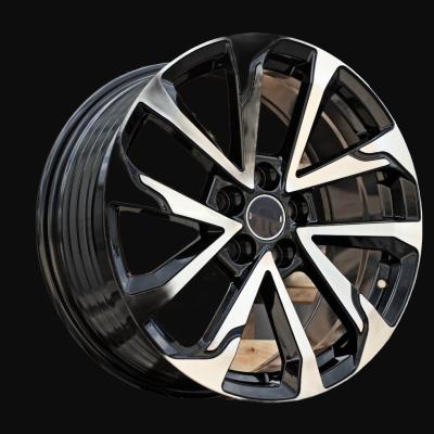 Alloy Wheel R18x7.5J  5X114.3  ET  40  60.1  FBX416  Black Polished (MB)  For TOYOT  (S)  (HYBRID FORGED Corolla Cross)